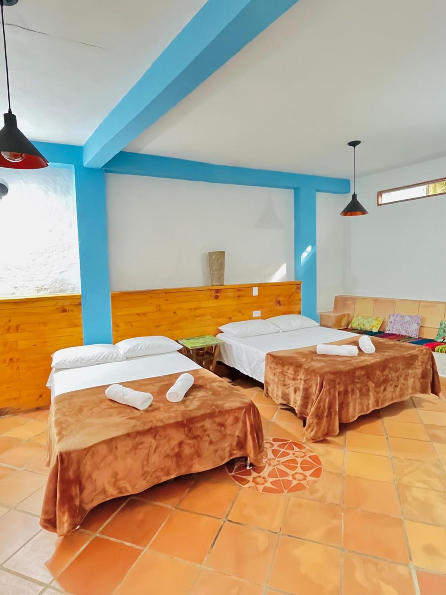 Casa De Las Rocas Hostel Jardín Exterior foto